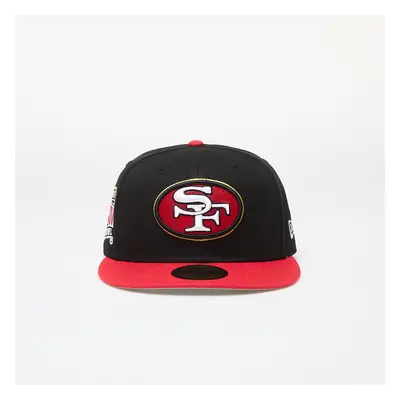 Kšiltovka New Era San Francisco 49ers NFL Pin Pack 59FIFTY Fitted Cap Black