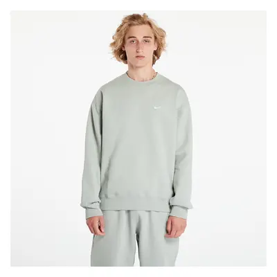 Mikina Nike Solo Swoosh Men's Fleece Crew Jade Horizon/ White