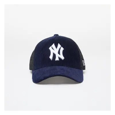 Kšiltovka New Era New York Yankees MLB Cord 9FORTY E-Frame Adjustable Trucker Cap Navy