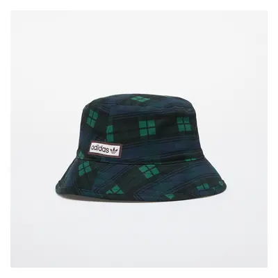 Klobouk adidas Tartan Bucket Night Indigo/ Collegiate Green