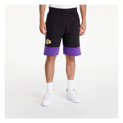 Šortky New Era NBA Colour Block Shorts Los Angeles Lakers Black/ True Purple