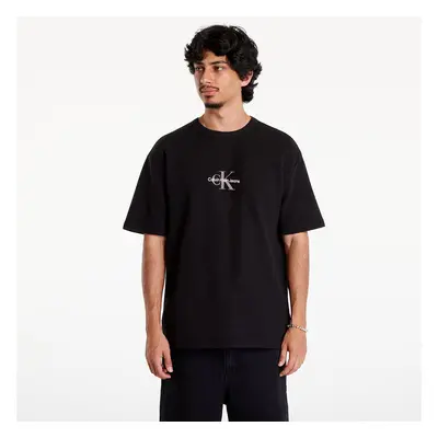 Tričko Calvin Klein Jeans City Grid Short Sleeve Tee Black