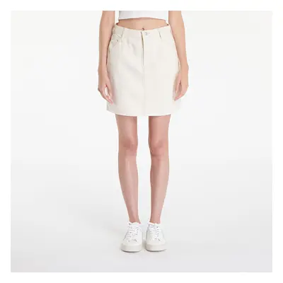 Sukně Calvin Klein Jeans Hr A-Line Mini Skirt Hammerloop White