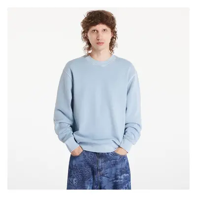 Mikina Carhartt WIP Duster Script Sweatshirt UNISEX Misty Sky Garment Dyed