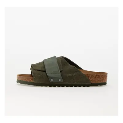 Tenisky Birkenstock Kyoto Velvet Leather Nubuck Thyme EUR