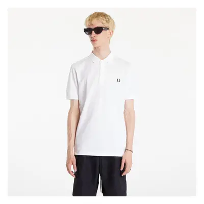 Tričko FRED PERRY Plain Polo Short Sleeve Tee White