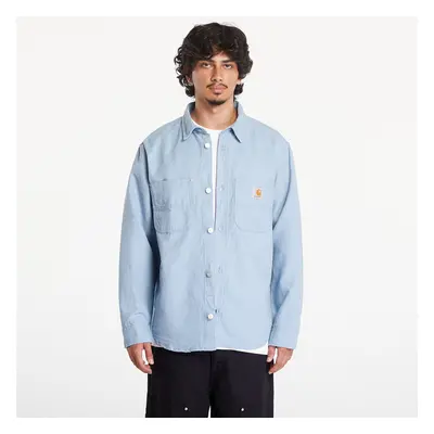 Bunda Carhartt WIP Walter Shirt Jacket UNISEX Misty Sky Rinsed