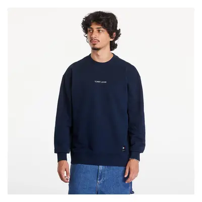 Mikina Tommy Jeans Relaxed Classic Crewneck Dark Night Navy