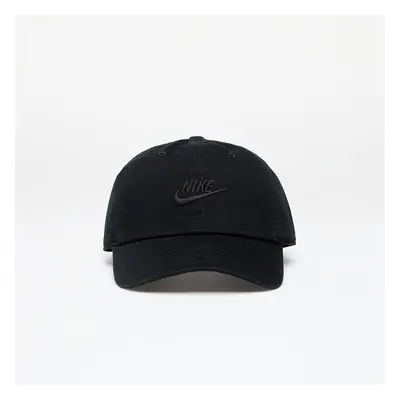 Kšiltovka Nike Club Unstructured Futura Wash Cap Black/ Black