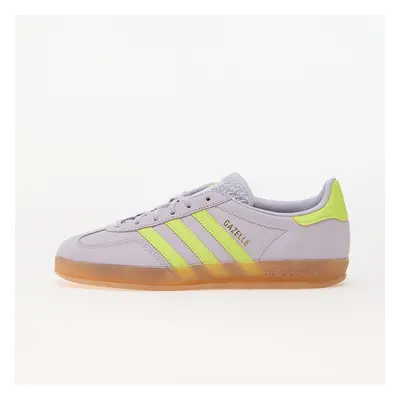 Tenisky adidas Gazelle Indoor W Silver Dawn/ Solar Yellow/ Gum EUR