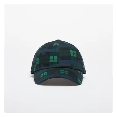 Kšiltovka adidas Tartan Baseball Cap Night Indigo/ Collegiate Green