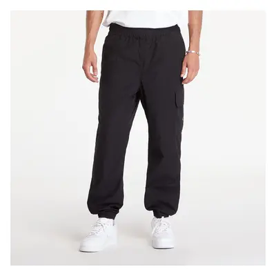 Kalhoty Calvin Klein Jeans Cotton Poplin Utility Pants Black