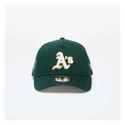 Kšiltovka New Era MLB Oakland Athletics Side Patch 9FORTY E-Frame Adjustable Cap Dark Green