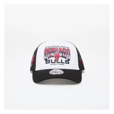 Kšiltovka New Era Chicago Bulls NBA Team Colour 9FORTY E-Frame Adjustable Trucker Cap Black/ Fro