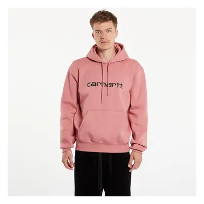 Mikina Carhartt WIP Hooded Sweat UNISEX Dusty Rose/ Sycamore Tree