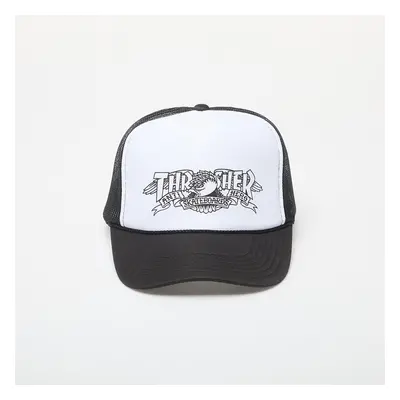 Kšiltovka Thrasher Trucker Mag Banner Black/ White