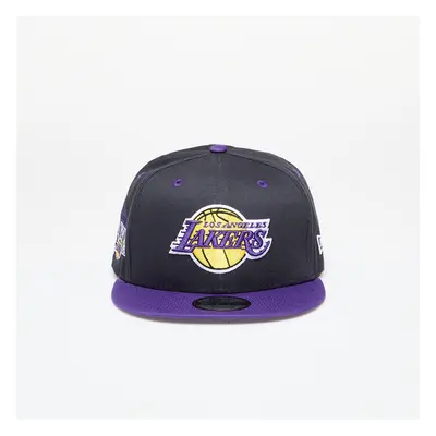 Kšiltovka New Era Los Angeles Lakers Team Color 9FIFTY Snapback Cap Black/ True Purple