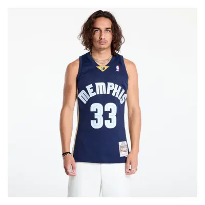 Dres Mitchell & Ness Memphis Grizzlies Marc Gasol Dark Jersey Navy