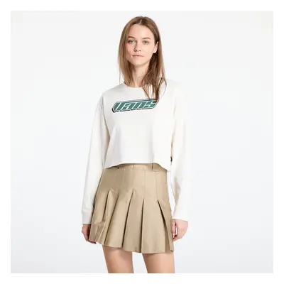 Tričko Vans Retro V Long Sleeve Relax Crop Marshmallow