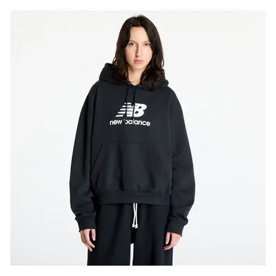 Mikina New Balance Sport Essentials French Terry Logo Hoodie Black