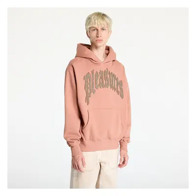 Mikina PLEASURES Twitch Studded Hoodie Clay