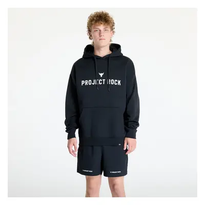 Mikina Under Armour Project Rock Icon Fleece Hoody Black