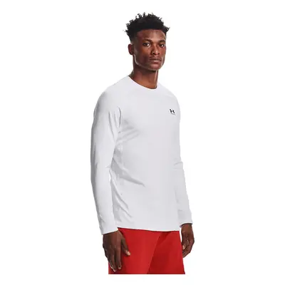 Tričko Under Armour Cg Armour Fitted Crew White