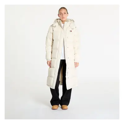 Bunda Tommy Jeans Alaska Long Puffer Jacket Beige