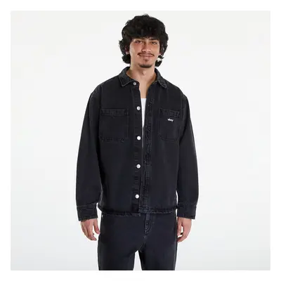 Bunda OBEY Winston Shirt Jacket Faded Black