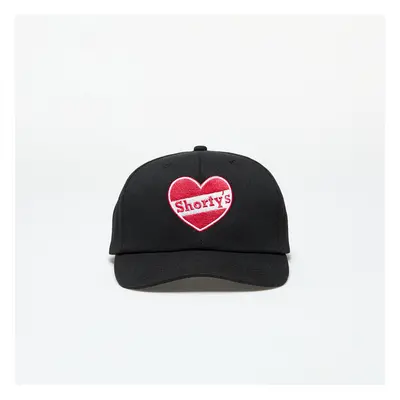 Kšiltovka PLEASURES Heart Snapback Black