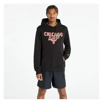 Mikina New Era Team Script Hoody Chicago Bulls Black/ Front Door Red