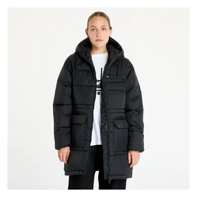 Bunda Tommy Jeans Midi Vail Puffer Jacket Black