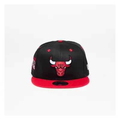 Kšiltovka New Era Chicago Bulls Team Colour Black 9FIFTY Snapback Cap Black/ Front Door Red