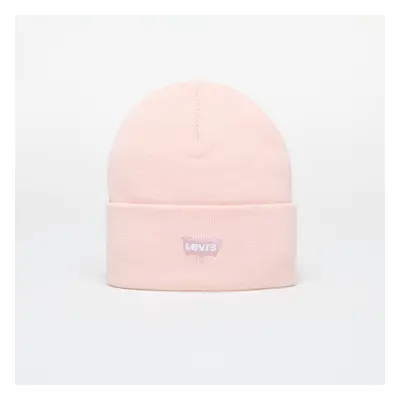 Čepice Levi's® Slouchy Beanie Tonal Batwing Pink