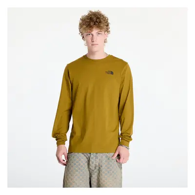 Tričko The North Face L/S Box Nse Tee Moss Green