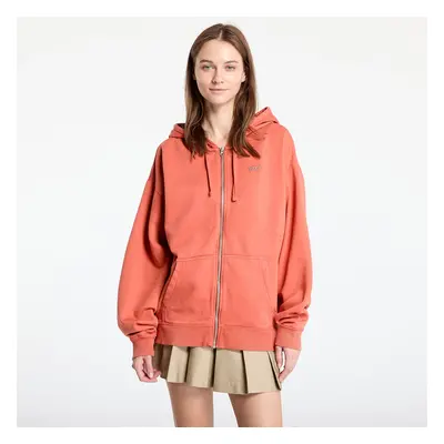 Mikina Vans Everyday Oversized Zip Hoodie Auburn