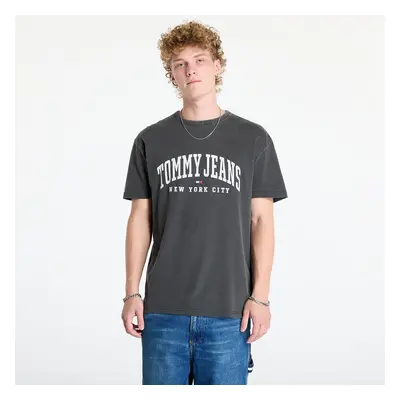 Tričko Tommy Jeans Regular Archive Varsity Tee Black