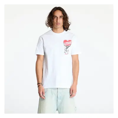 Tričko PLEASURES Atlas T-Shirt White