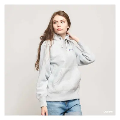 Mikina Champion Hooded Sweatshirt Melange Grey