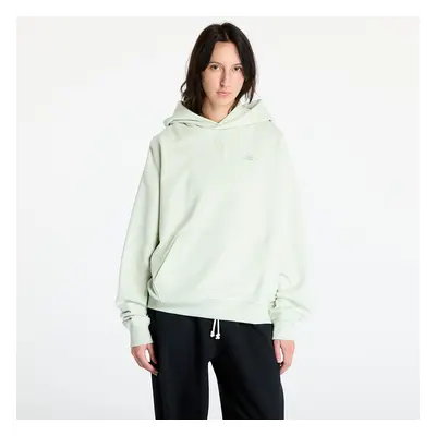 Mikina New Balance Athletics French Terry Hoodie Natural Mint