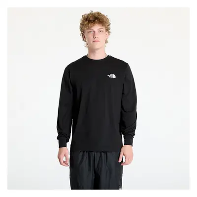 Tričko The North Face Long Sleeve Box Tee Tnf Black