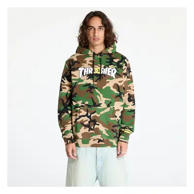 Mikina DC x Thrasher Pullover Hoodie Army Camo