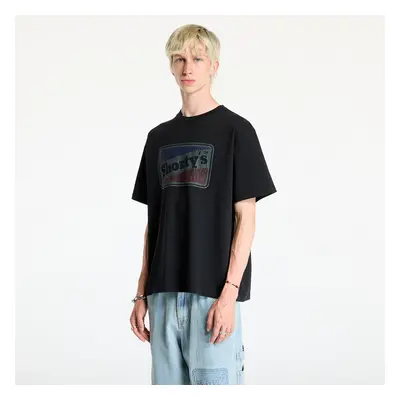 Tričko PLEASURES Box Logo Heavyweight T-Shirt Black