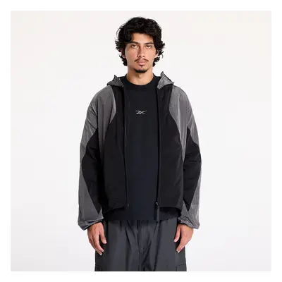 Bunda Reebok Running Hooded Jacket Black/ Misty Grey