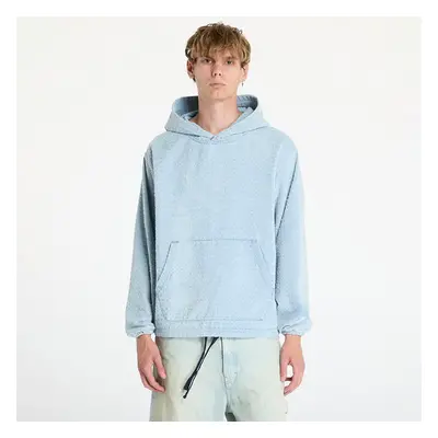 Mikina PLEASURES Expand Poncho Hoodie Blue