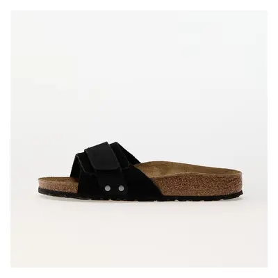 Tenisky Birkenstock Oita Nubuck/Suede Leather Black EUR