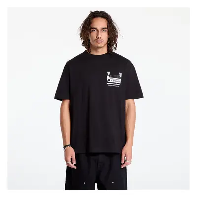 Tričko Calvin Klein Jeans Subway Sign Tee Black