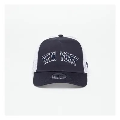 Kšiltovka New Era New York Yankees Team Script Trucker Cap Navy/ Optic White