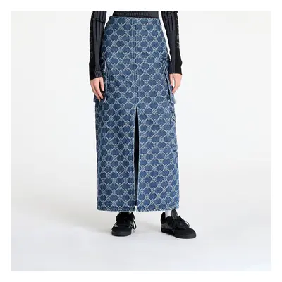 Sukně Daily Paper Zora Denim Cargo Skirt Blue