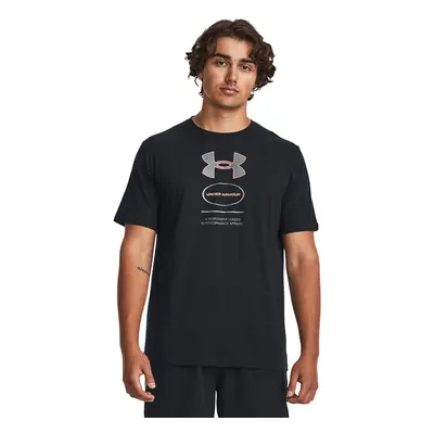 Tričko Under Armour Branded Gel Stack Ss Black